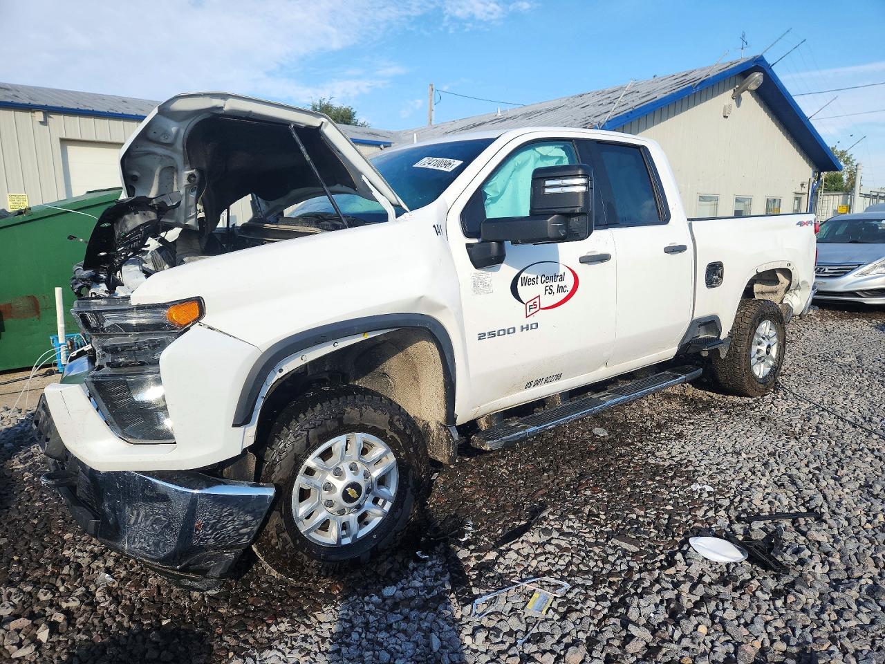 2022 CHEVROLET SILVERADO K2500 HEAVY DUTY | 1GC5YLE76NF213268 | UPCARS