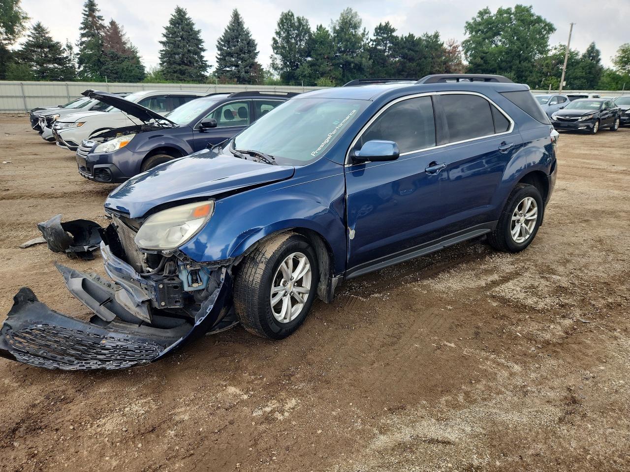 2016 CHEVROLET EQUINOX LT | 2GNALCEK9G6227798 | UPCARS