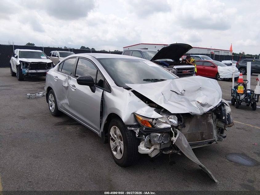 2014 HONDA CIVIC LX | 19XFB2F57EE037239 | UPCARS