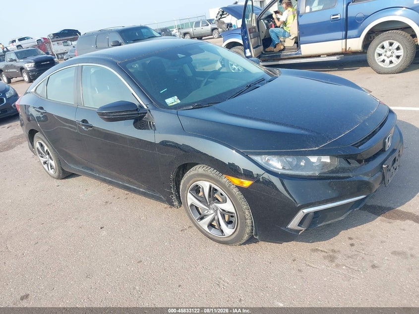 2019 HONDA CIVIC LX | 19XFC2F60KE002074 | UPCARS