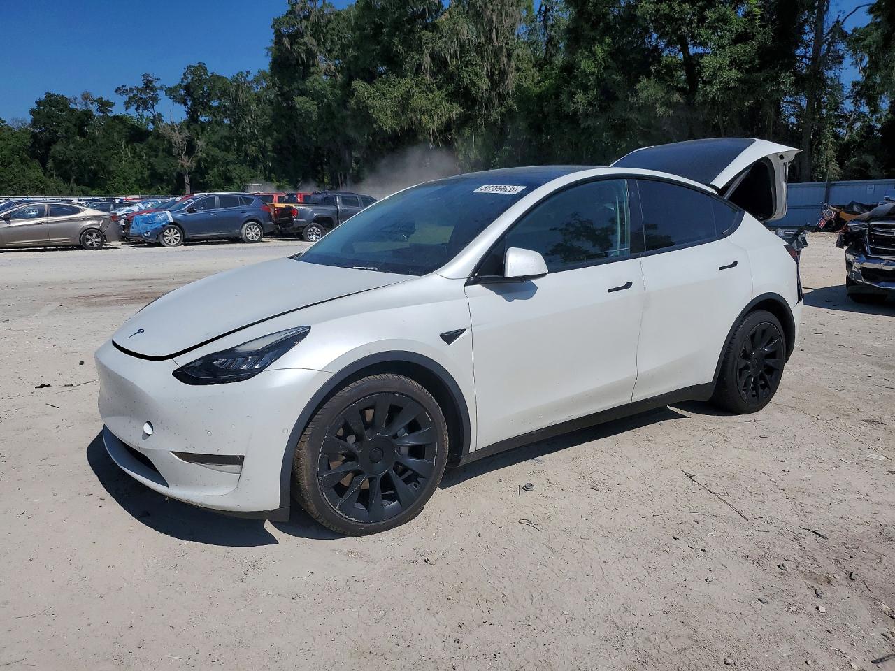 2021 TESLA MODEL Y | 5YJYGDEE0MF074438 | UPCARS