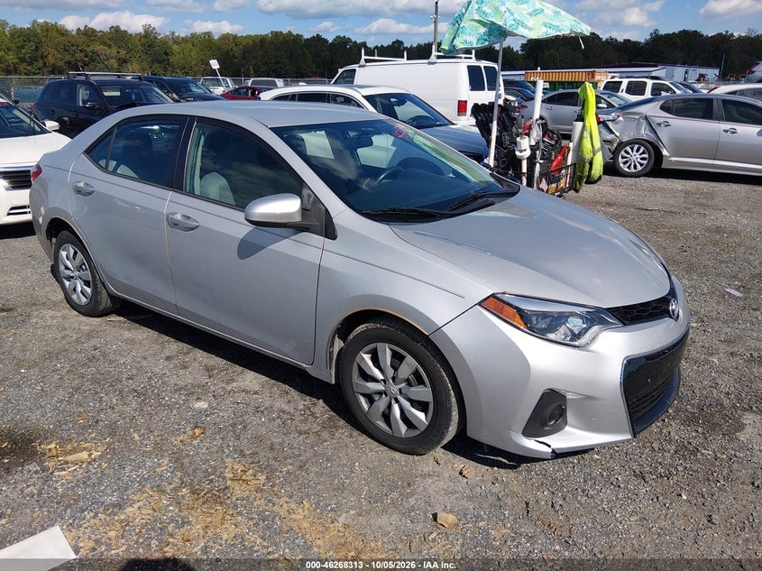 2015 TOYOTA COROLLA LE | 2T1BURHE6FC395463 | UPCARS