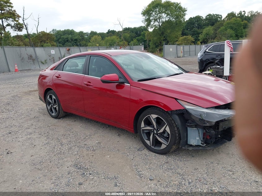 2021 HYUNDAI ELANTRA SEL | KMHLN4AG7MU161280 | UPCARS
