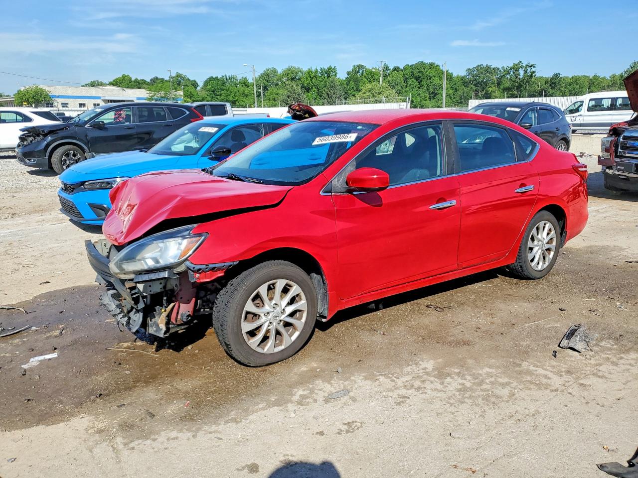 2018 NISSAN SENTRA SV | 3N1AB7AP3JY262558 | UPCARS