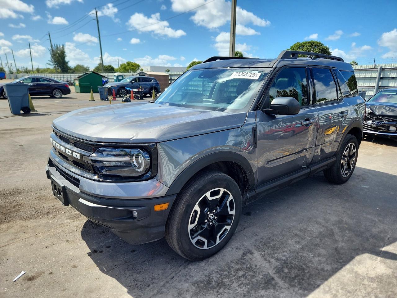 2023 FORD BRONC OUTER BANKS | 3FMCR9C60PRD57031 | UPCARS
