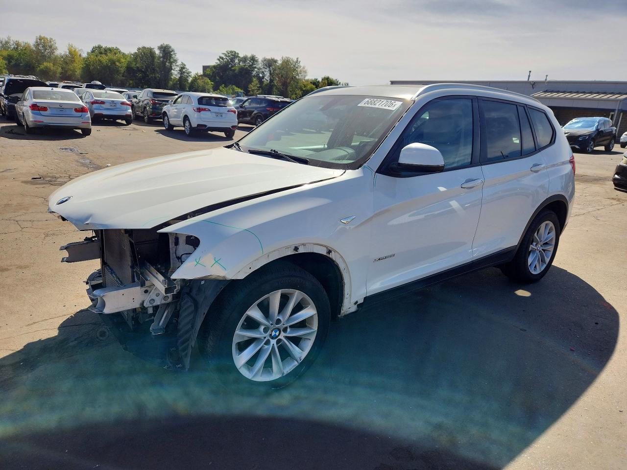 2016 BMW X3 XDRIVE28I | 5UXWX9C58G0D92450 | UPCARS