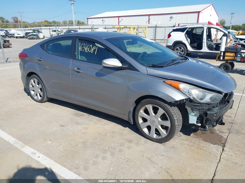 2013 HYUNDAI ELANTRA LIMITED | KMHDH4AE4DU995744 | UPCARS