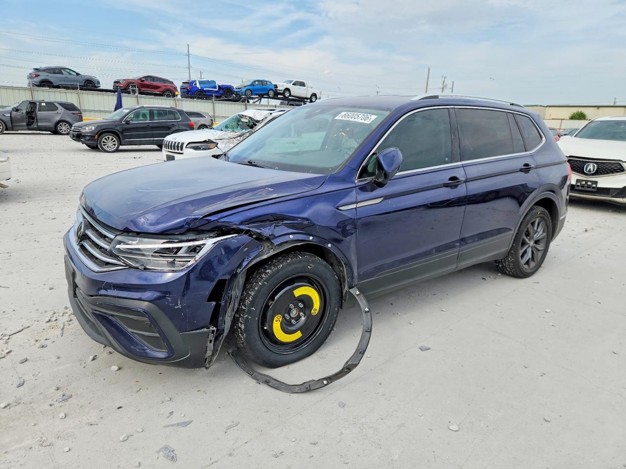 2022 VOLKSWAGEN TIGUAN SE | 3VV3B7AX3NM082629 | UPCARS