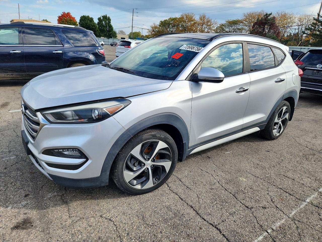 2018 HYUNDAI TUCSON LIMITED | KM8J33A2XJU613164 | UPCARS