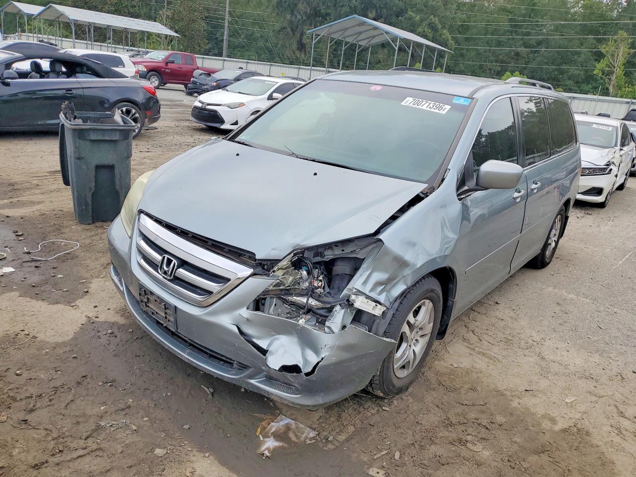 2007 HONDA ODYSSEY EX | 5FNRL38427B002920 | UPCARS