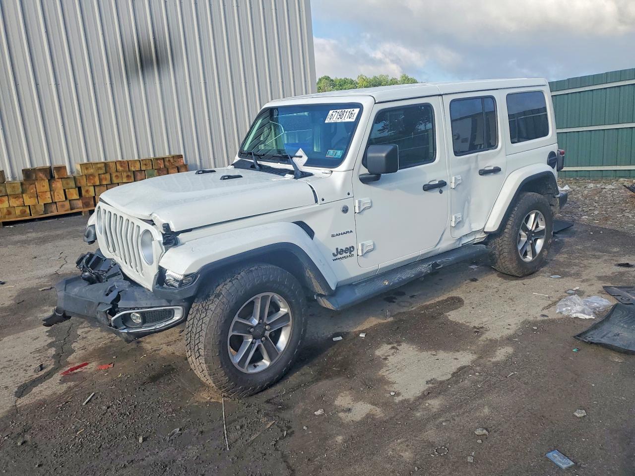 2018 JEEP WRANGLER SAHARA | 1C4HJXEN1JW243327 | UPCARS