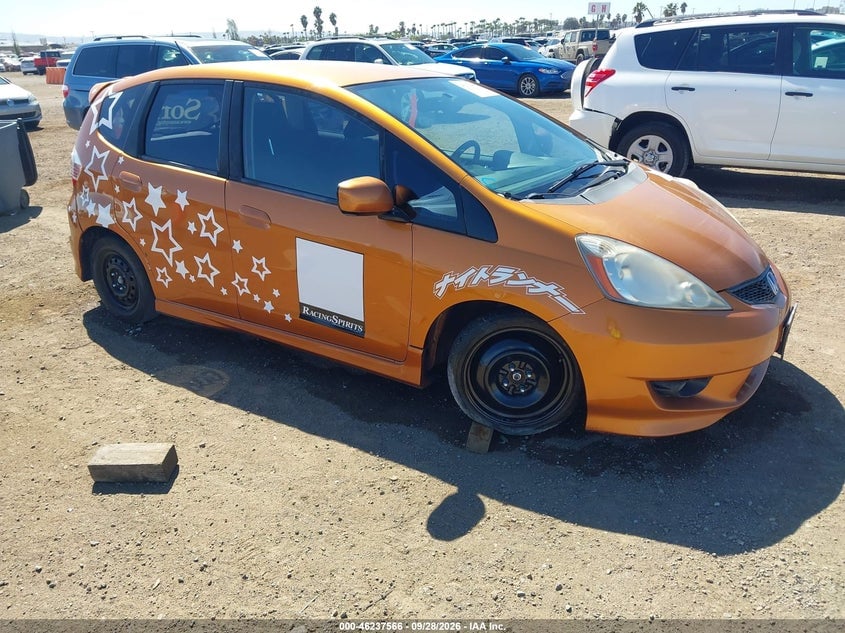 2009 HONDA FIT SPORT | JHMGE88459S005412 | UPCARS