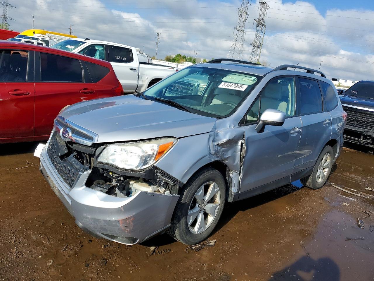 2014 SUBARU FORESTER 2.5I PREMIUM | JF2SJAEC1EH473933 | UPCARS