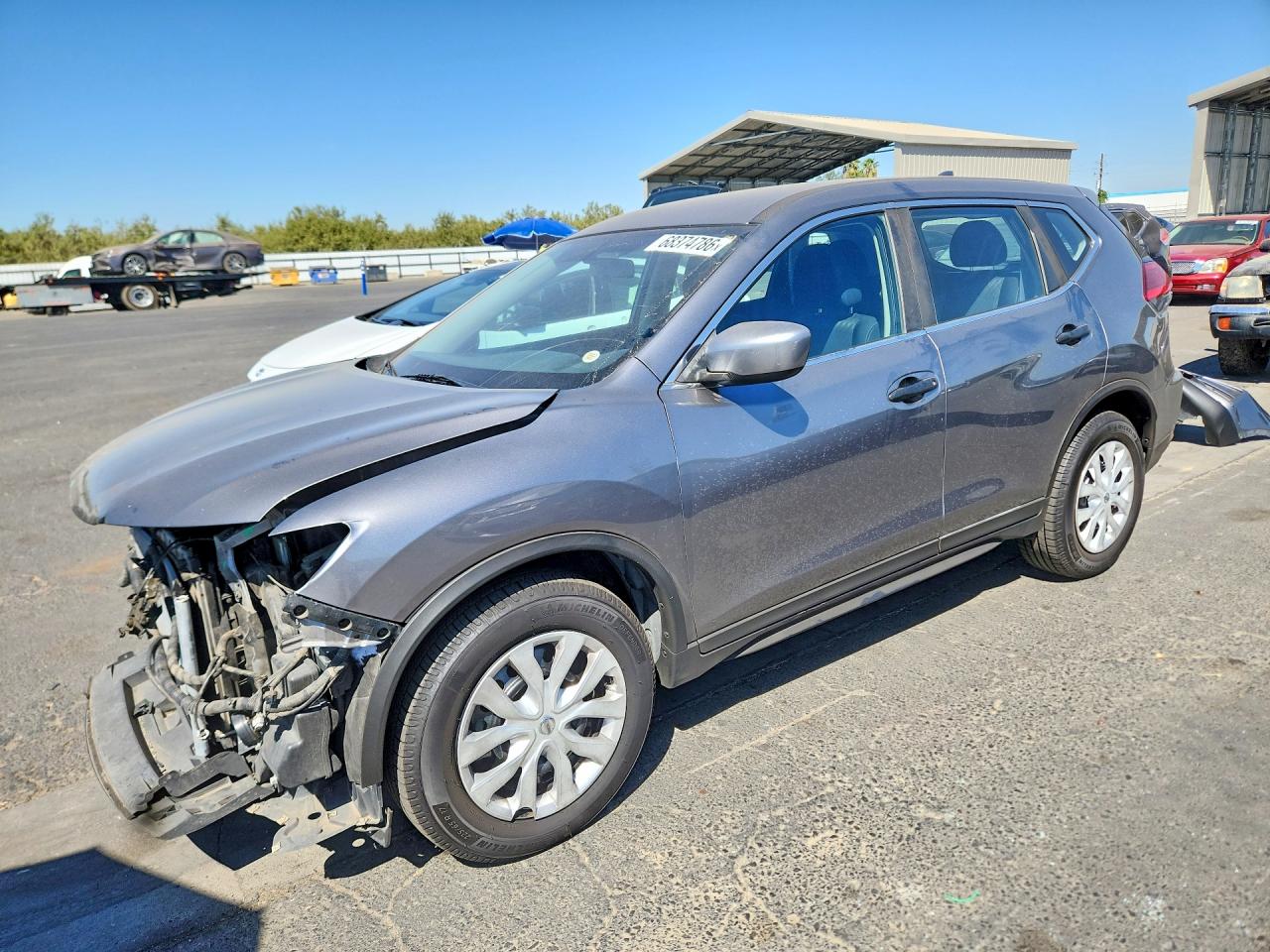2017 NISSAN ROGUE S | KNMAT2MT5HP514828 | UPCARS