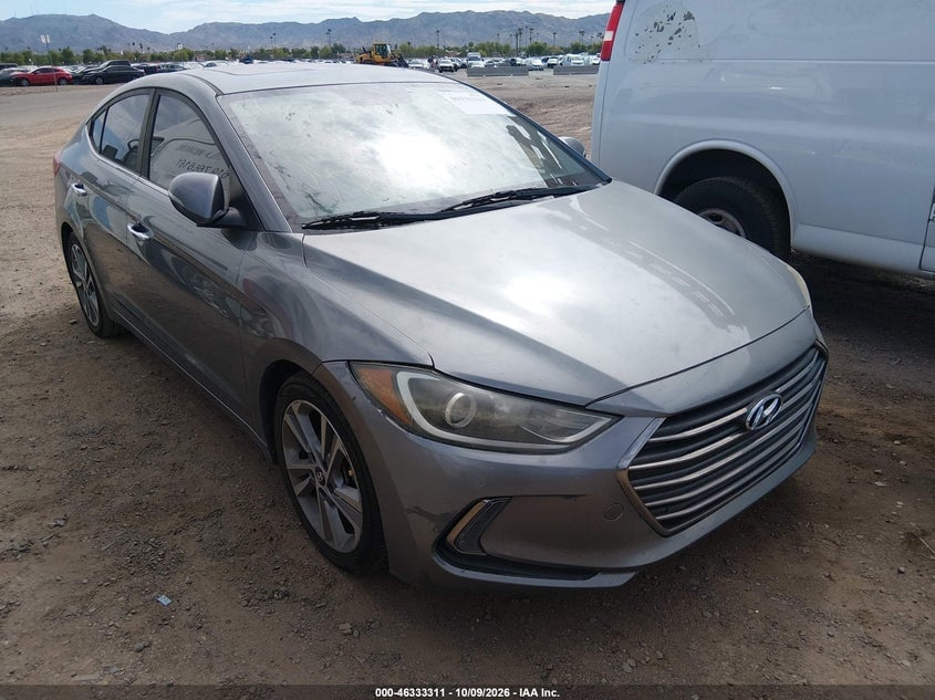2017 HYUNDAI ELANTRA LIMITED | KMHD84LF5HU263117 | UPCARS