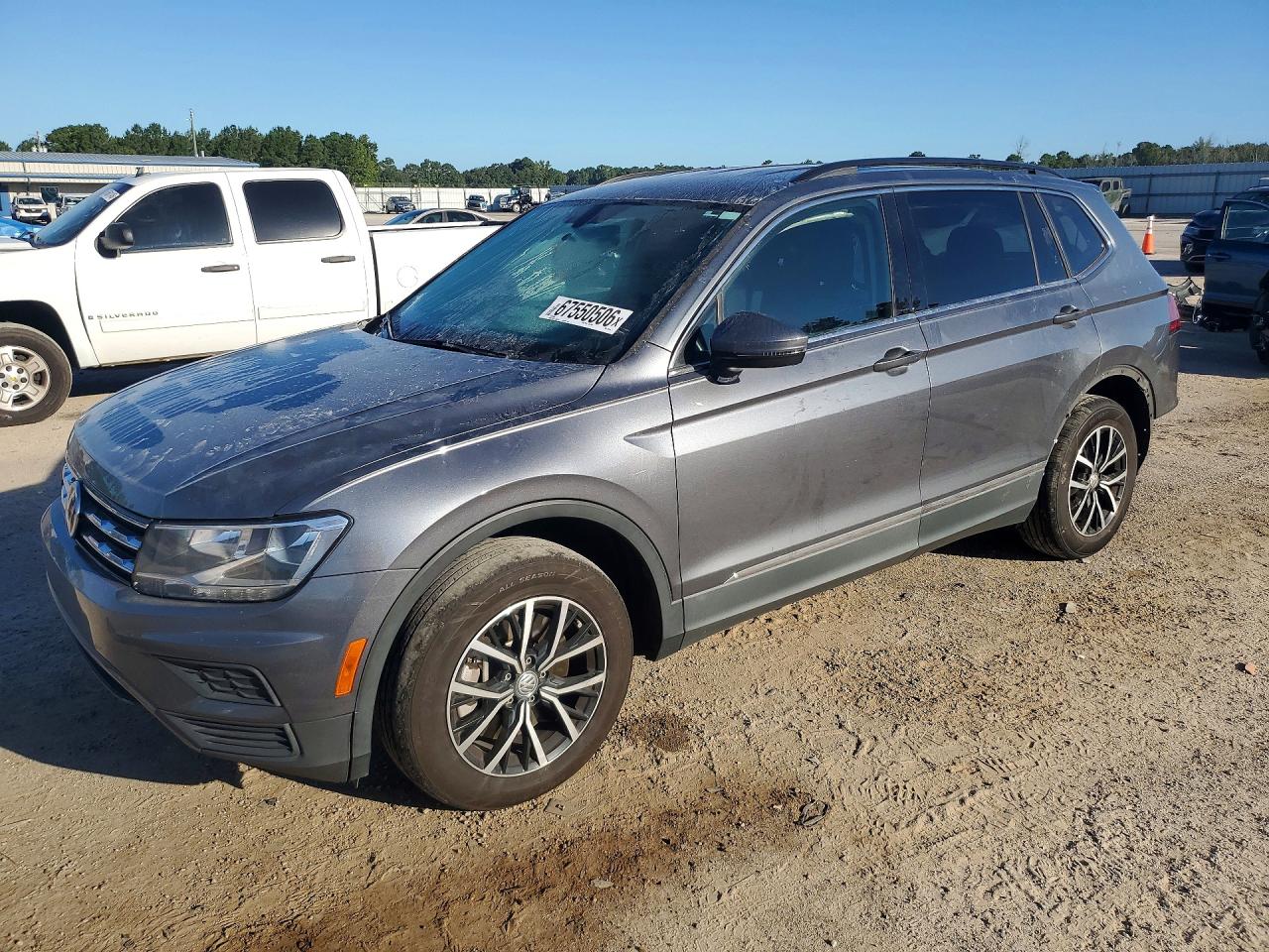 2021 VOLKSWAGEN TIGUAN SE | 3VV3B7AX2MM123735 | UPCARS
