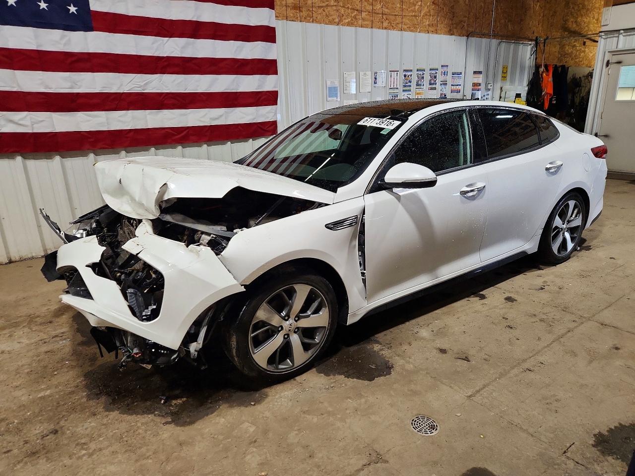 2019 KIA OPTIMA S | 5XXGT4L37KG369796 | UPCARS