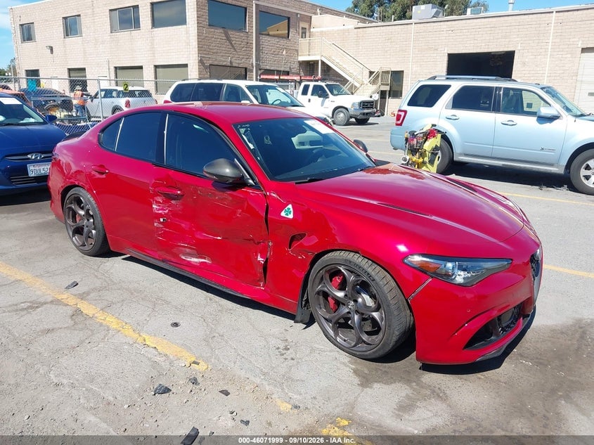 2019 ALFA ROMEO GIULIA QUADRIFOGLIO RWD | ZARFAMEV0K7602917 | UPCARS
