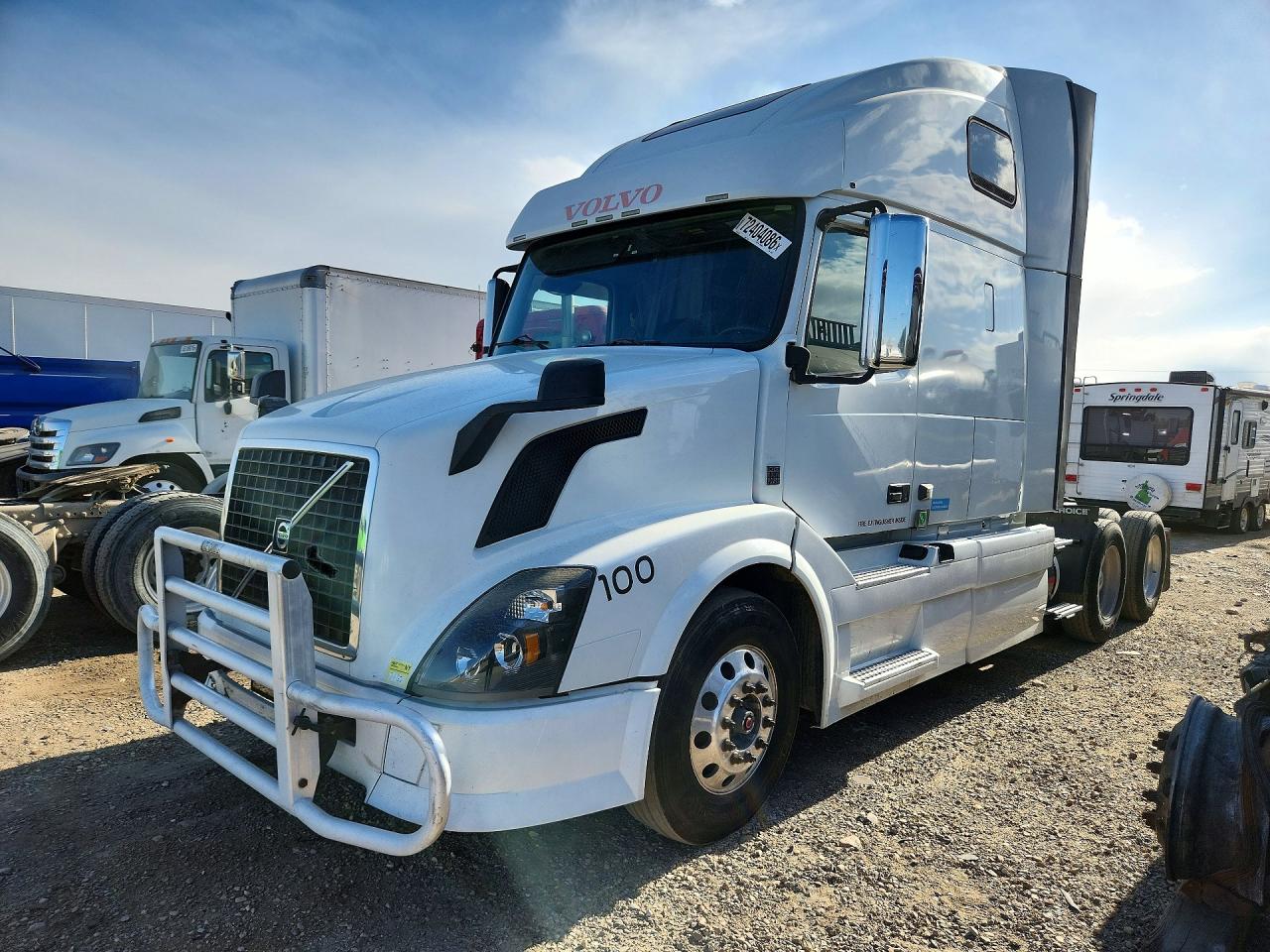 2013 VOLVO VNL SEMI TRUCK | 4V4NC9EH5DN141269 | UPCARS