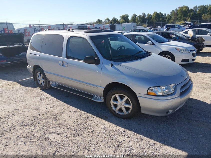 2002 NISSAN QUEST GLE | 4N2ZN17TX2D807567 | UPCARS