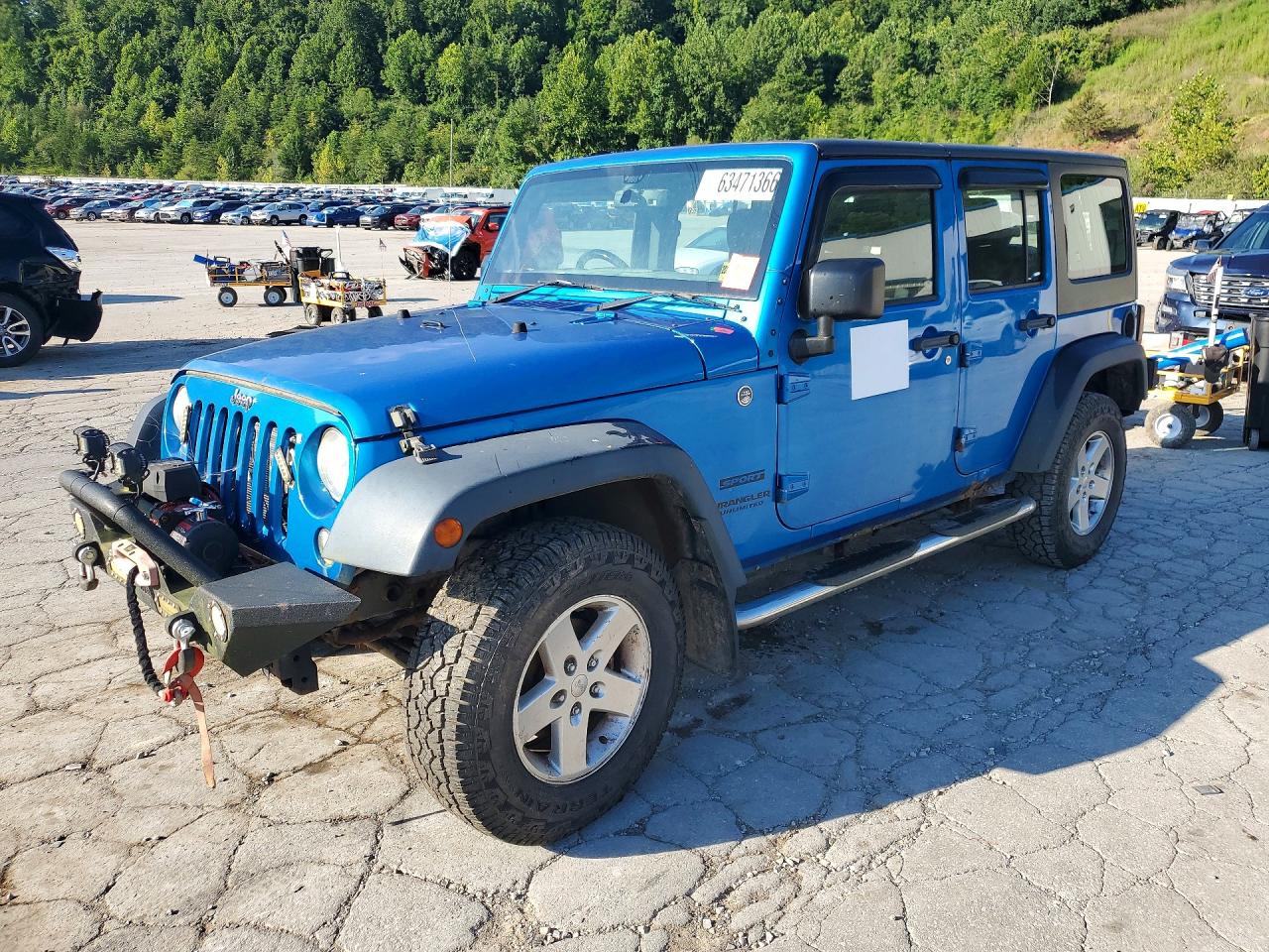 2015 JEEP WRANGLER SPORT | 1C4BJWKG9FL533605 | UPCARS