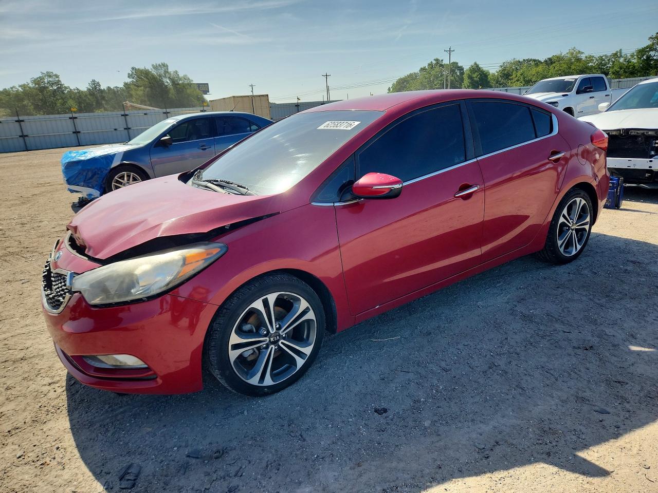 2016 KIA FORT EX | KNAFX4A83G5480112 | UPCARS