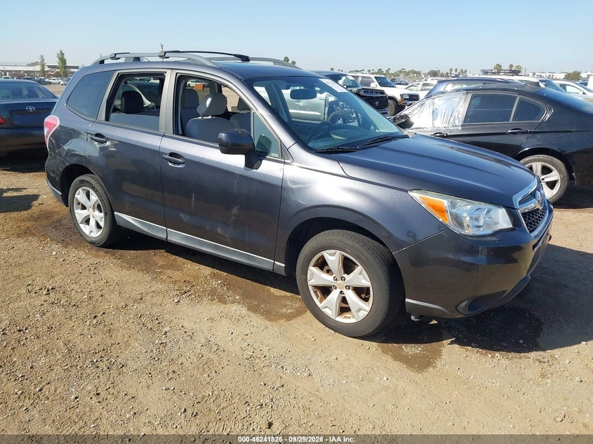 2016 SUBARU FORESTER 2.5I PREMIUM | JF2SJAGC1GH411139 | UPCARS
