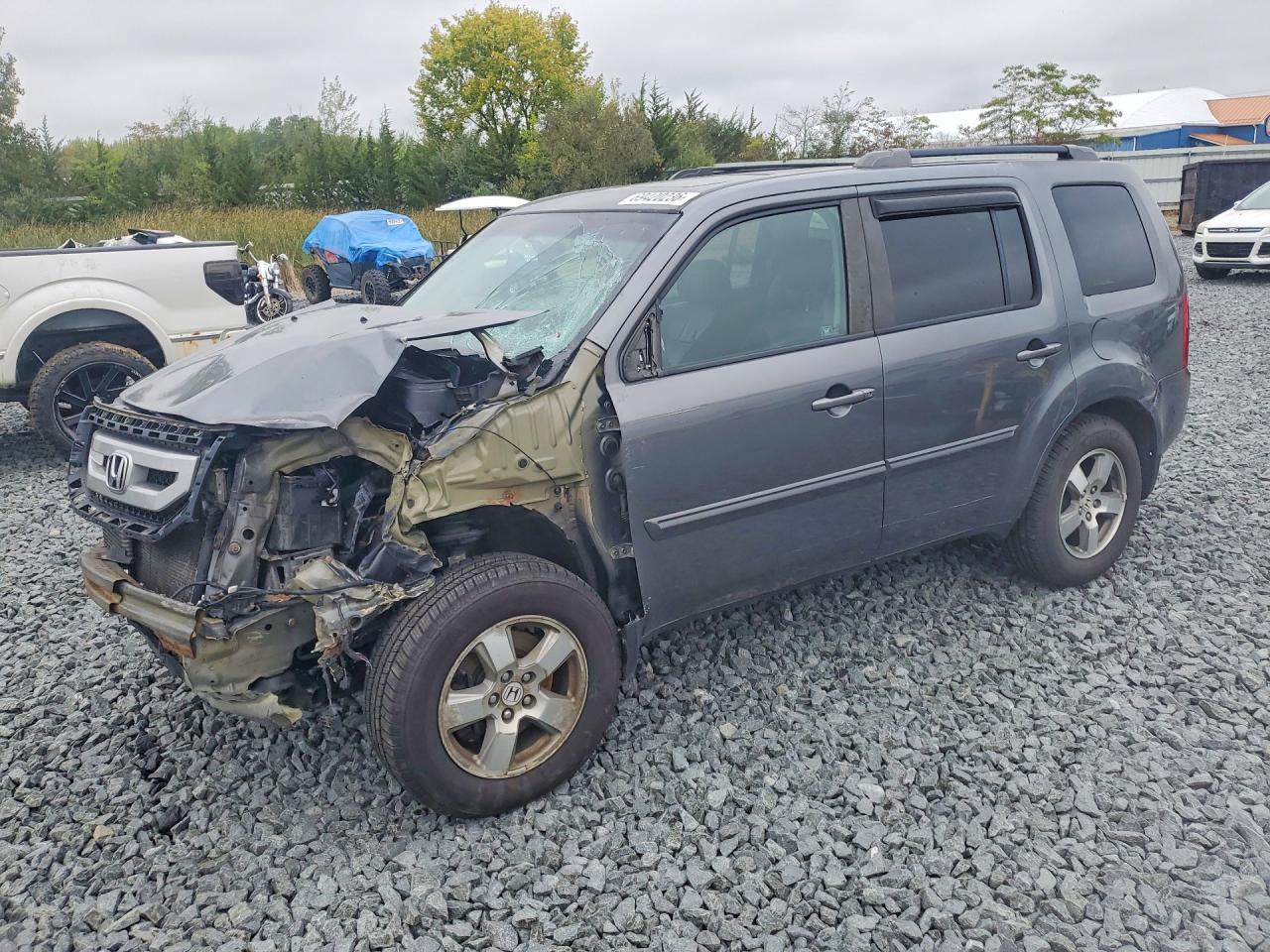 2011 HONDA PILOT EXL | 5FNYF4H50BB095656 | UPCARS