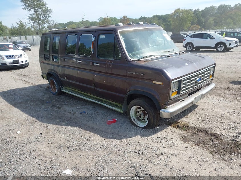 1985 FORD ECONOLIN E150 VAN | 1FTDE14F6FHB50261 | UPCARS