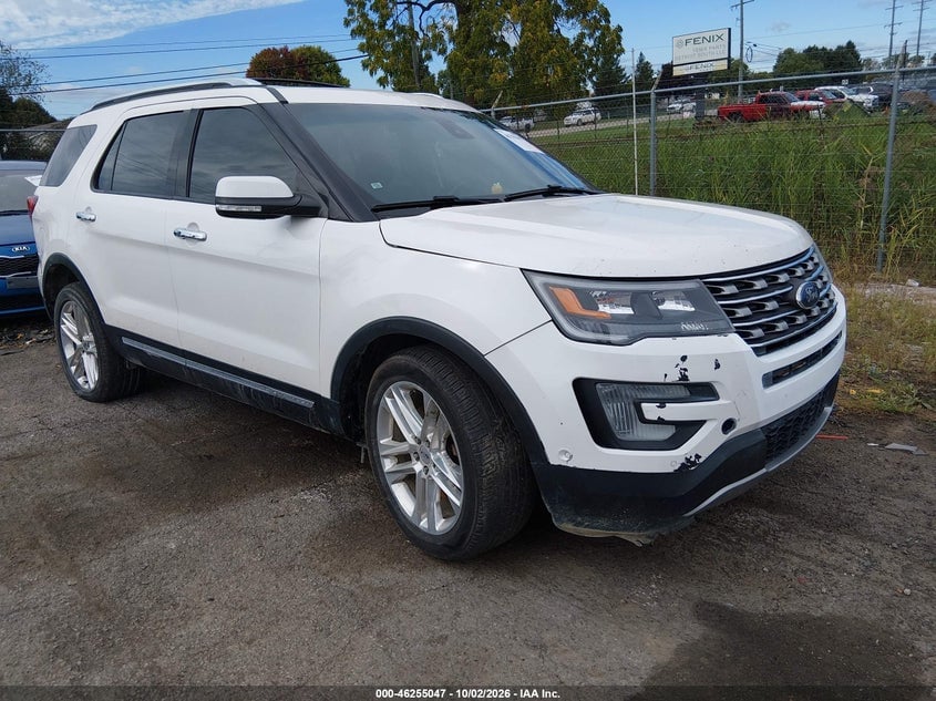 2017 FORD EXPLORER LIMITED | 1FM5K8F86HGA74887 | UPCARS