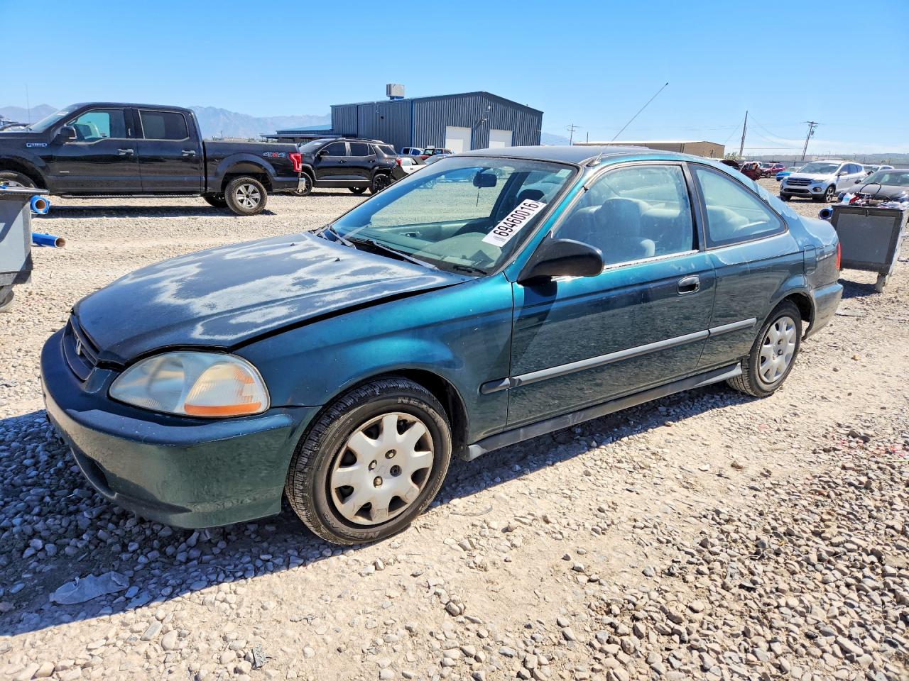 1998 HONDA CIVIC DX | 1HGEJ6225WL018037 | UPCARS