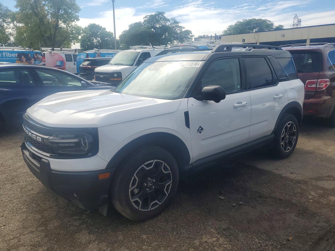 2025 FORD BRONC OUTER BANKS | 3FMCR9CN1SRE33727 | UPCARS