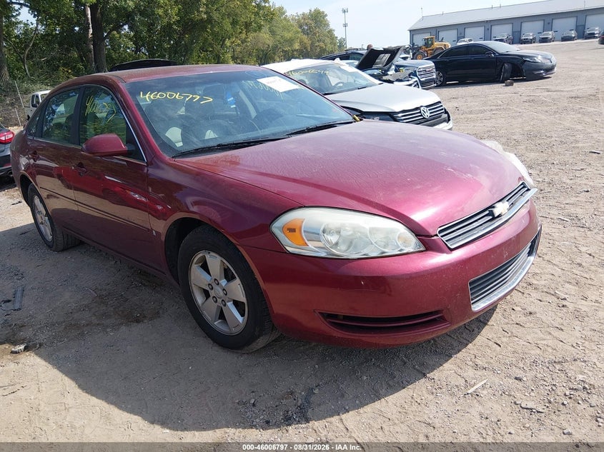 2008 CHEVROLET IMPALA LT | 2G1WT58K281221032 | UPCARS