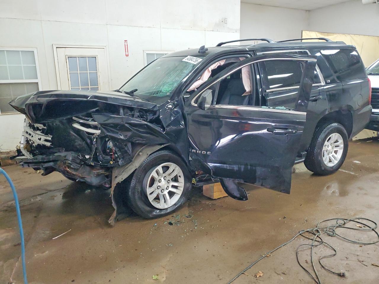 2015 CHEVROLET TAHOE K1500 LS | 1GNSKAKC1FR240492 | UPCARS