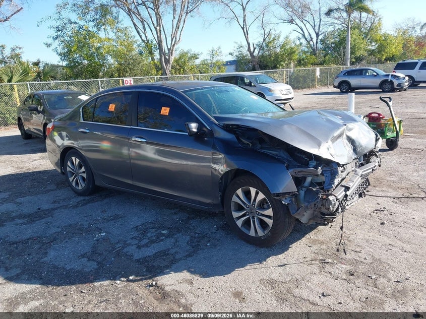 2013 HONDA ACCORD LX | 1HGCR2F33DA273208 | UPCARS