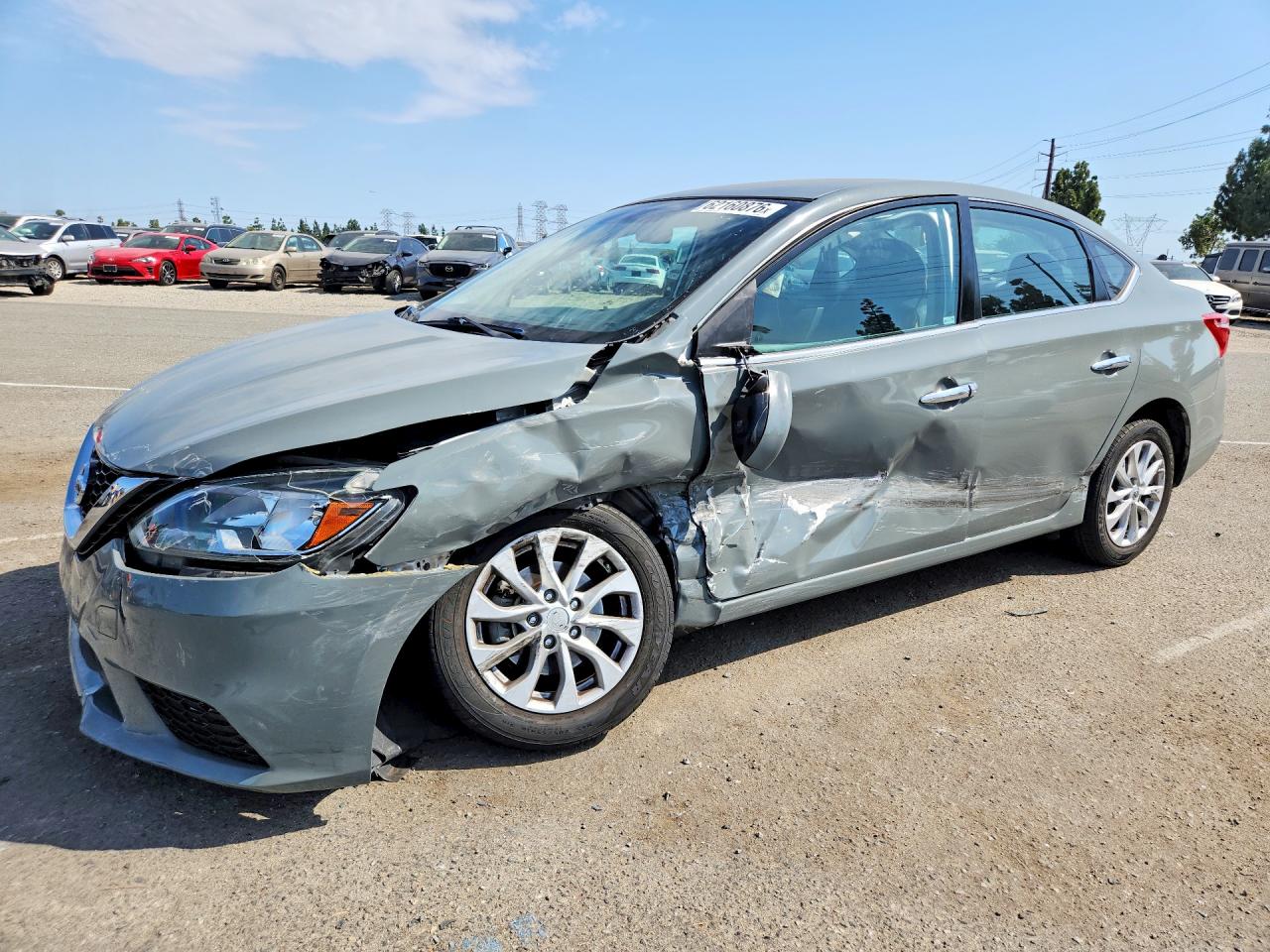 2018 NISSAN SENTRA SV | 3N1AB7AP6JY249111 | UPCARS