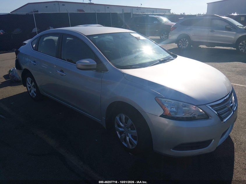 2015 NISSAN SENTRA S | 3N1AB7AP1FY370121 | UPCARS