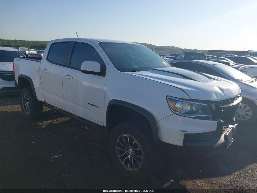 2021 CHEVROLET COLORADO 4WD  SHORT BOX ZR2 | 1GCGTEEN6M1281969 | UPCARS