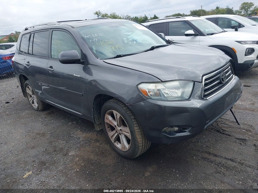 2010 TOYOTA HIGHLANDER SPORT V6 | 5TDEK3EH7AS003914 | UPCARS