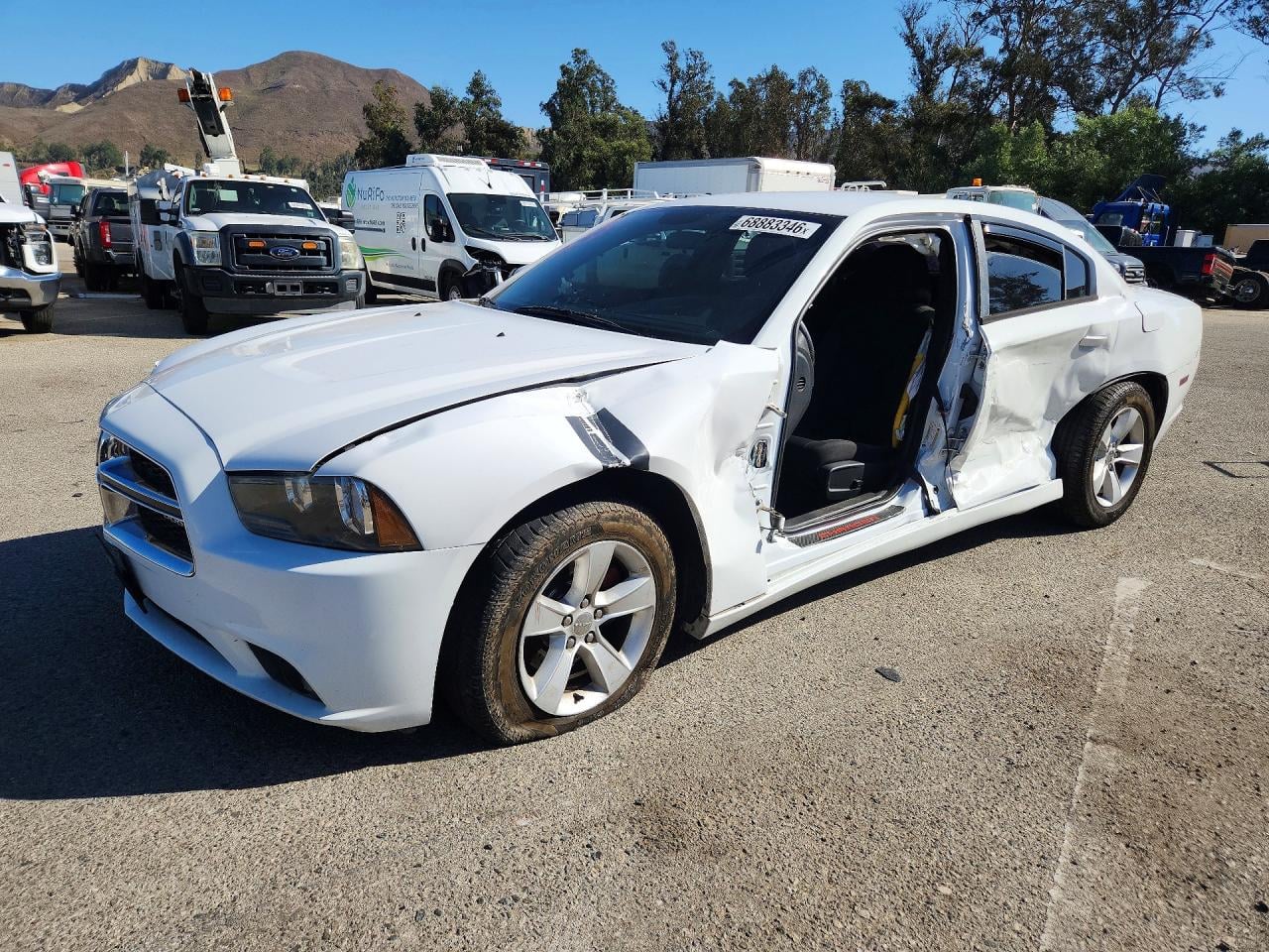 2014 DODGE CHARGER SE | 2C3CDXBG5EH170706 | UPCARS