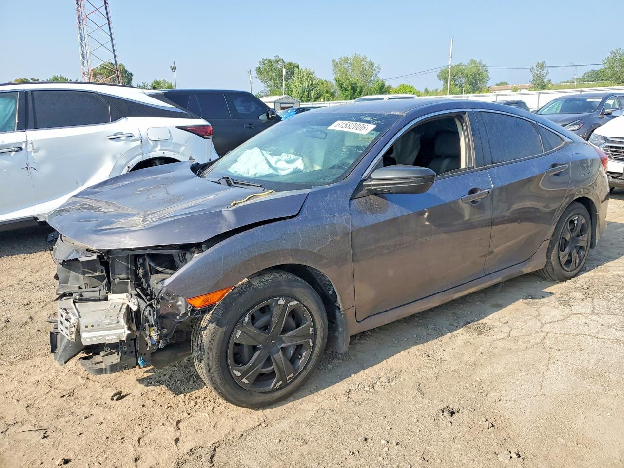 2017 HONDA CIVIC LX | 19XFC2F52HE068206 | UPCARS