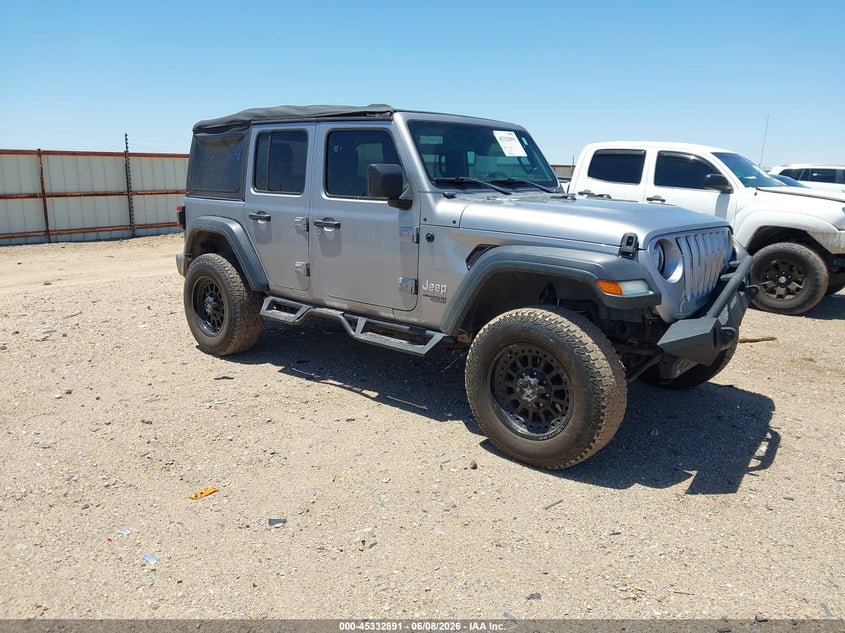 2018 JEEP WRANGLER UNLIMITED SPORT S 4X4 | 1C4HJXDG0JW137762 | UPCARS