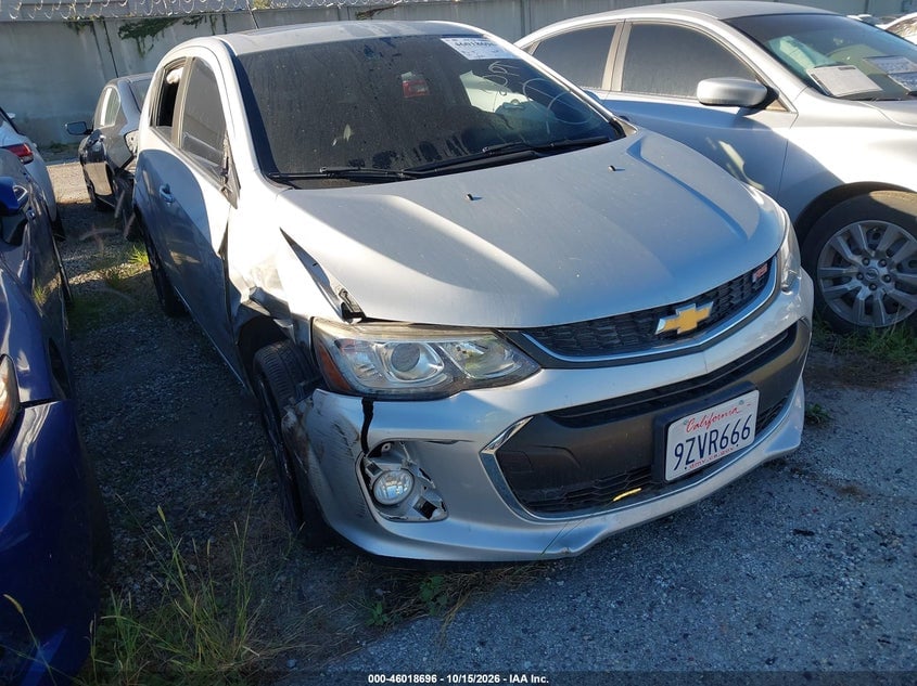 2017 CHEVROLET SONIC PREMIER AUTO | 1G1JF6SB7H4129015 | UPCARS