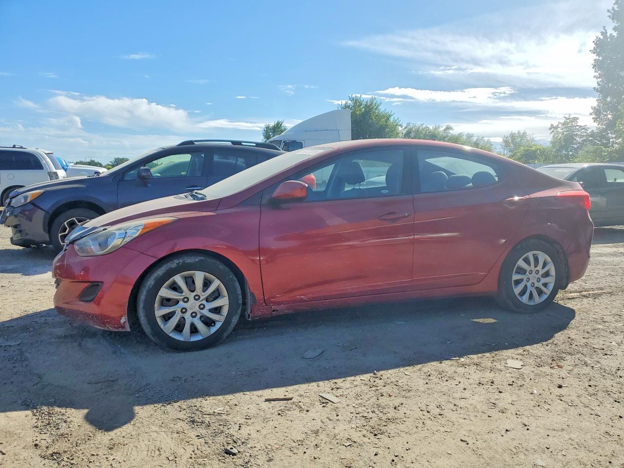 2012 HYUNDAI ELANTRA GLS | 5NPDH4AE1CH107447 | UPCARS