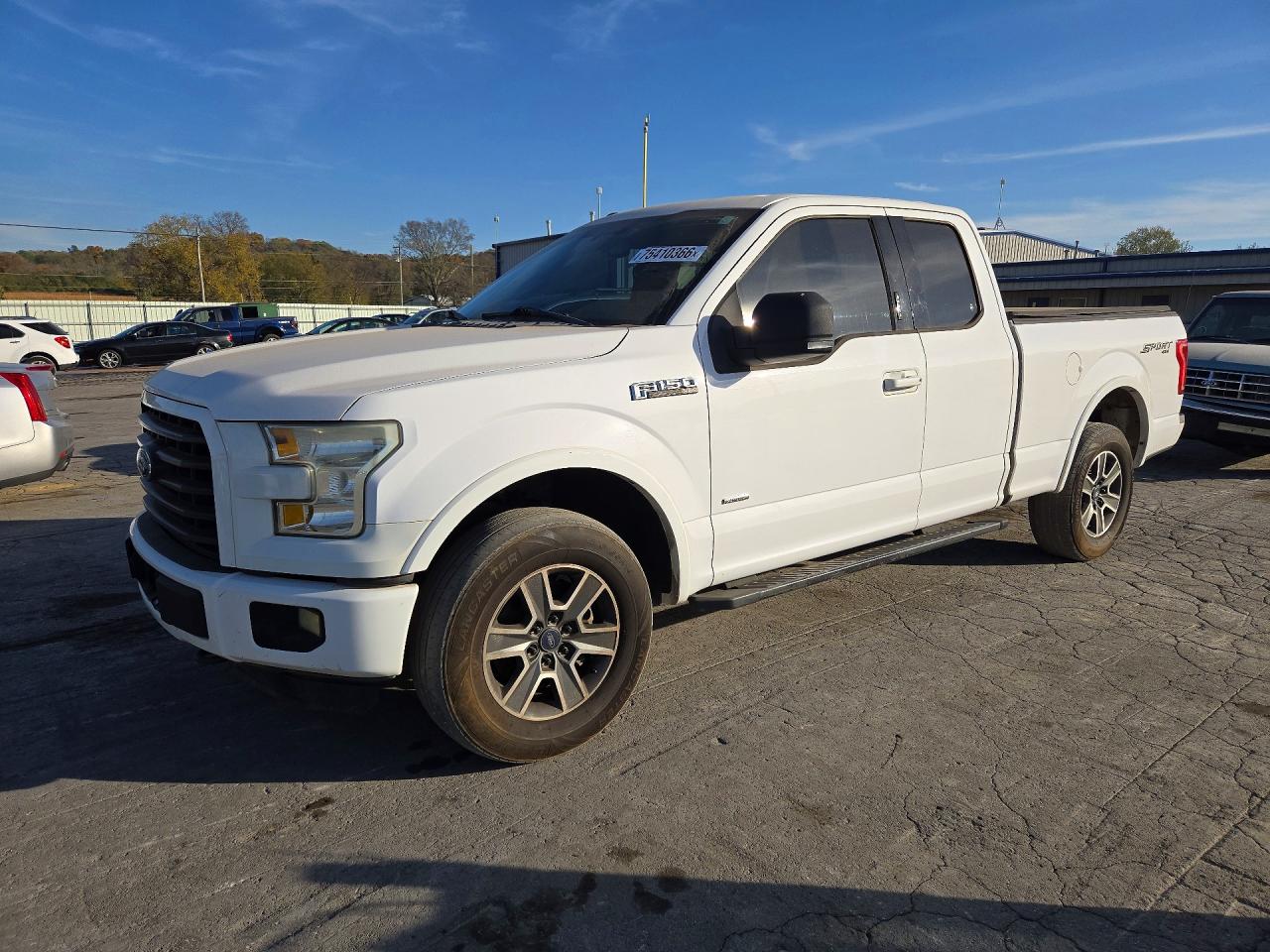 2016 FORD F150 SUPER CAB | 1FTEX1EP9GKE61516 | UPCARS