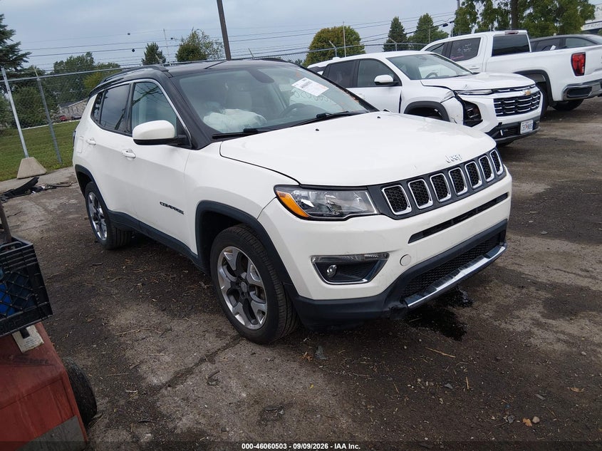 2019 JEEP COMPASS LIMITED 4X4 | 3C4NJDCB2KT653958 | UPCARS