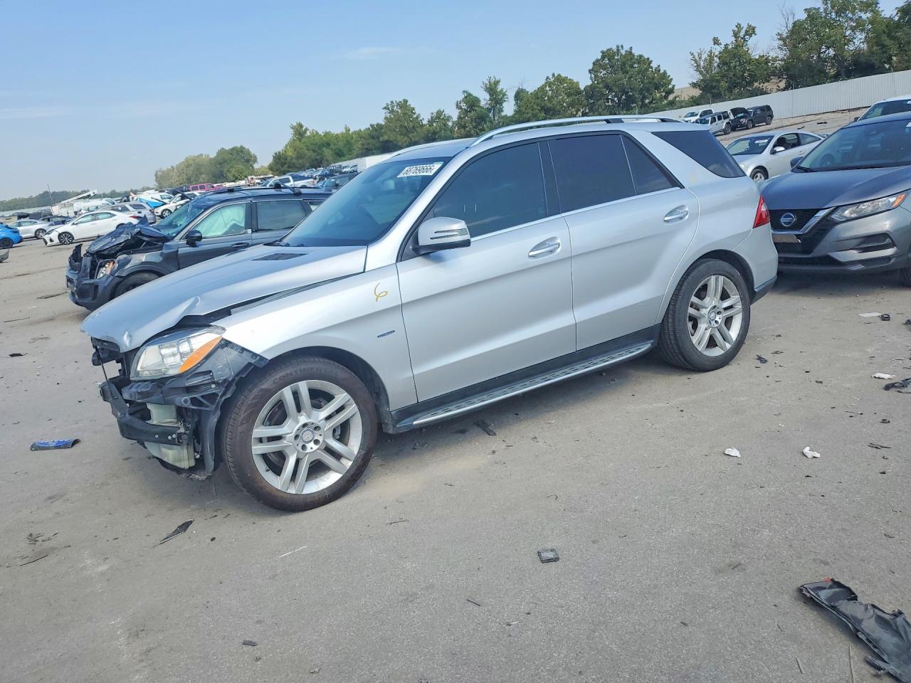 2012 MERCEDES-BENZ M-CLASS 350 4MATIC | 4JGDA5HB7CA040037 | UPCARS