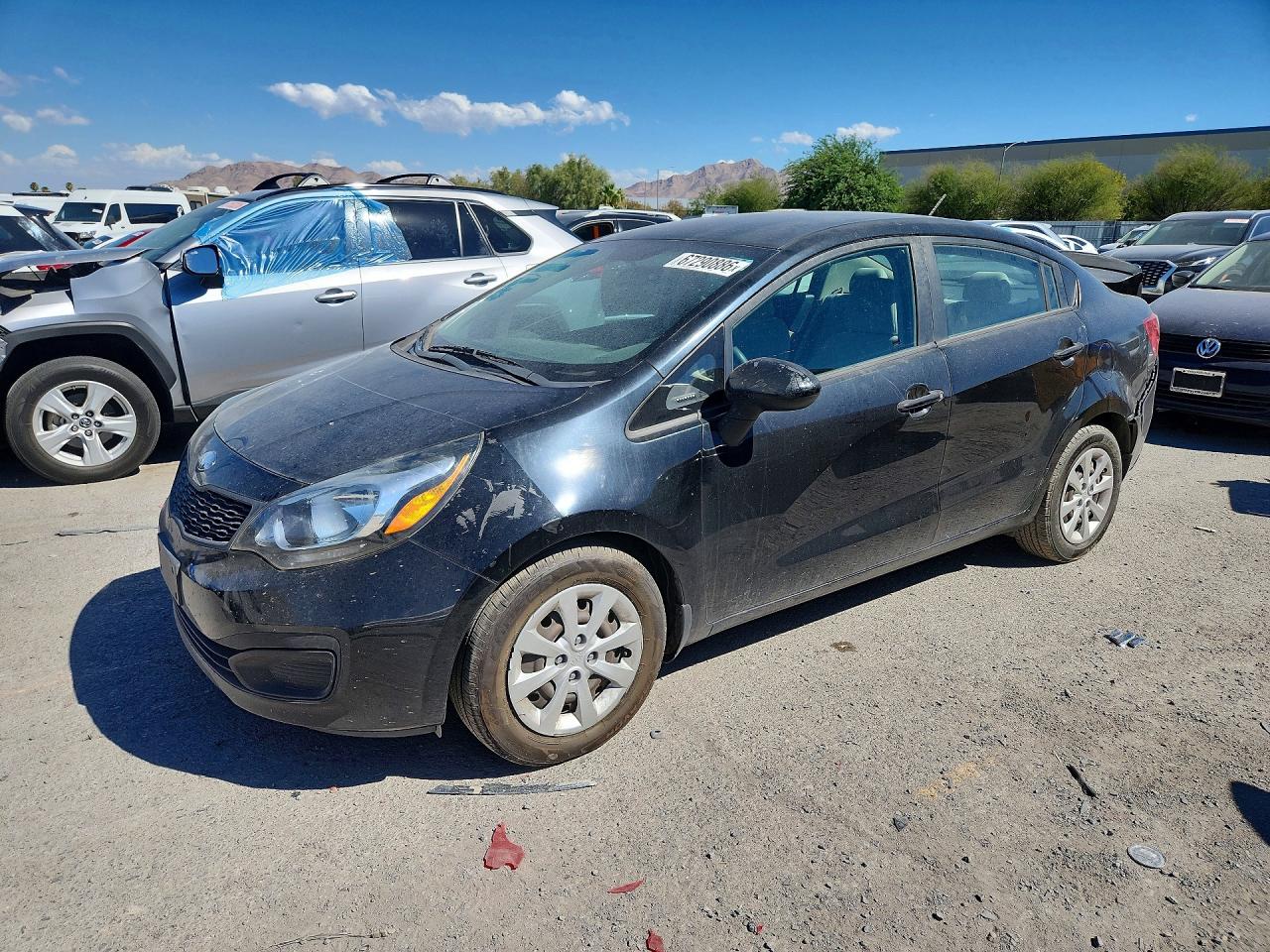 2013 KIA RIO LX | KNADM4A34D6195722 | UPCARS
