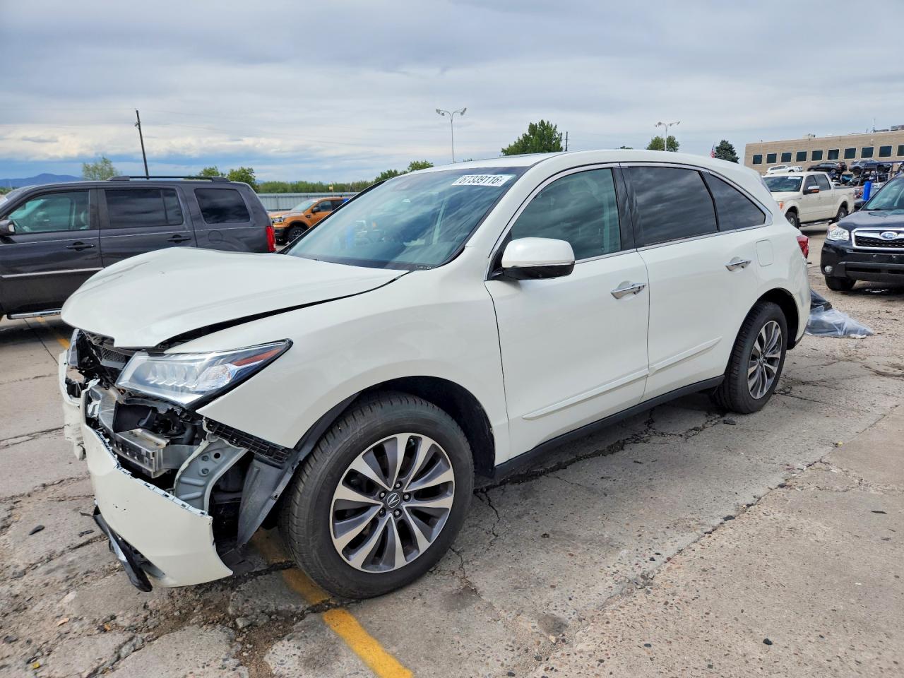 2016 ACURA MDX TECHNOLOGY | 5FRYD4H49GB058205 | UPCARS