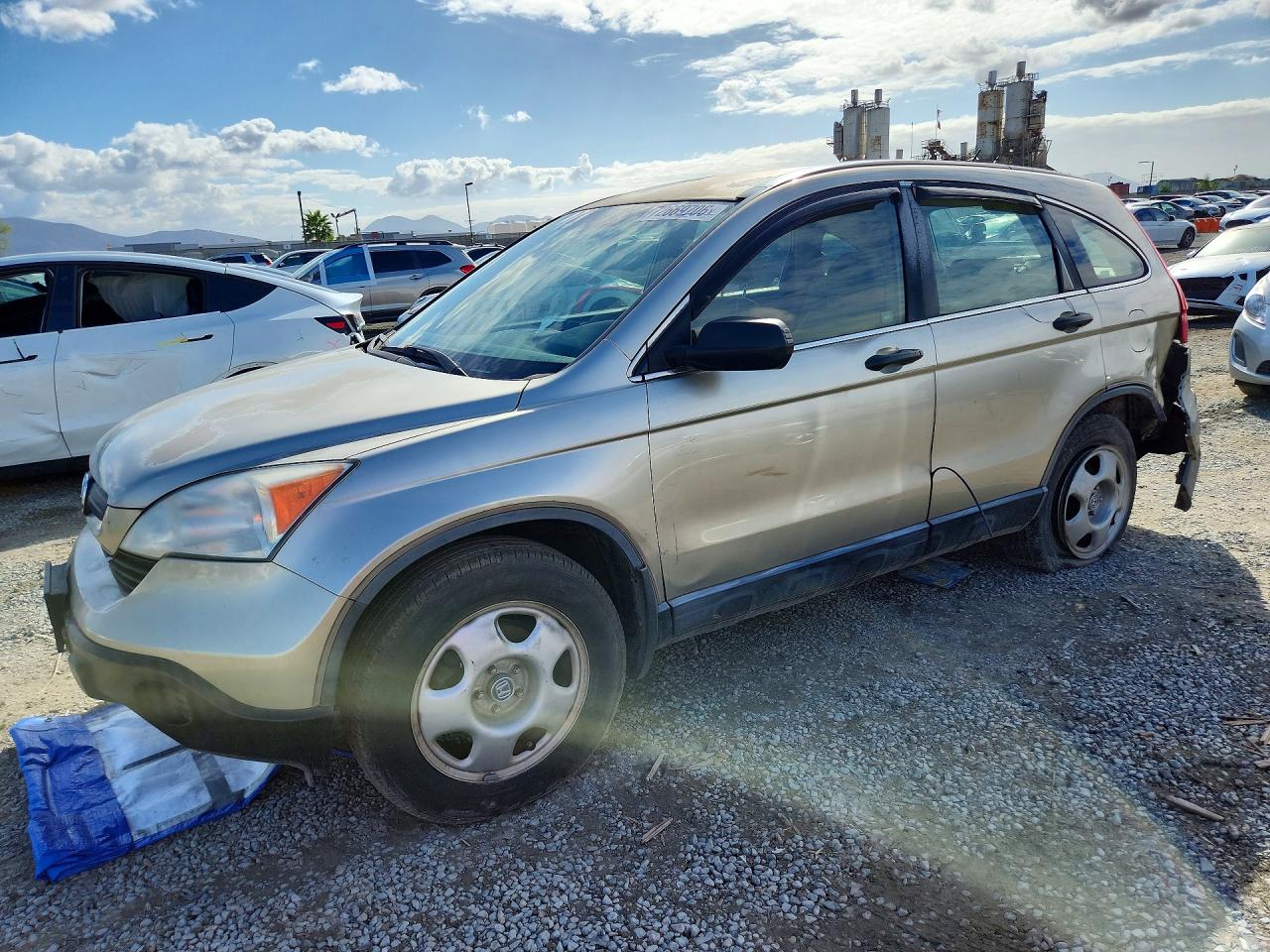 2007 HONDA CRV LX | JHLRE48357C019590 | UPCARS